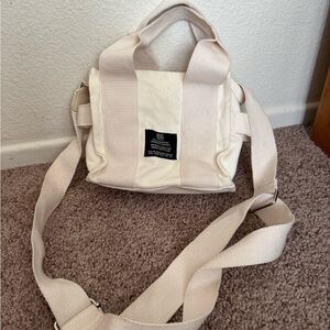 BDG Cream Canvas Tote Bag
